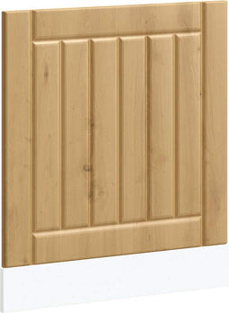 vidaXL - Vaatwaspaneel - Lucca - bewerkt - hout - artisanaal - eikenkleur