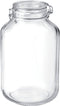 Bormioli Rocco Weckpot/inmaakpot - 4L - glas - met beugelsluiting - luchtdicht - voorraadpot