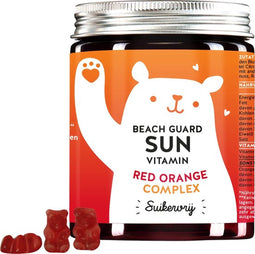 Bears With Benefits Beach Guard Sun Vitamins Mit Red Orange Complex 60 pcs 150 g