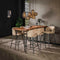 AnLi Style Barstoel boucle salon Zandkleur