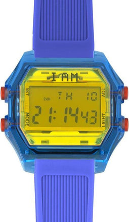 I AM THE WATCH - Horloge - 44mm - Blauw/geel - IAM-KIT26