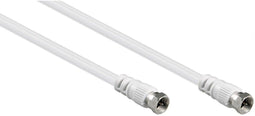 Mercodan RG59 - Coaxkabel - 2.5m - Wit