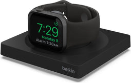 Belkin BoostCharge Pro - Draagbare snellader voor Apple Watch Series 1 - 7 - Zwart