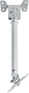 Manhattan Projector - Universele Plafondbeugel - 57-82 cm hoogte max 20 kg - Zilver