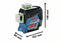 Bosch GLL 3-80 CG - Lijnlaser - 3 x 360° lijnen - Groen