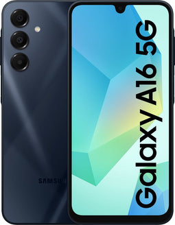 Samsung Galaxy A16 5G - 128GB - Drievoudige camera - Blauw zwart