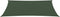 vidaXL - Zonnezeil - 160 - g/m² - 4x6 - m - HDPE - donkergroen