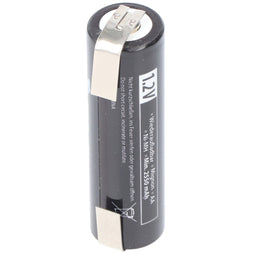 2550mAh battery suitable for PHILIPS shaver battery 5810XL, 5811XL, 5814XL, 5818XL, HP2750, HQ6675