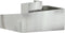 vidaXL - Plantenbak - 80x80x50 - cm - Gegalvaniseerd - Staal