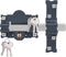 Veiligheidsslot Fac 101-l/105 Staal Donker grijs 50 mm 105 mm