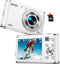 NITEL 54MP23 - Digitale Camera - 48MP FHD 4K - Wit (64GB)