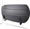 Twinny Load - Dakkoffer Muurbeugel - Staal 32 x 26 cm - Zwart (2 stuks)