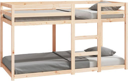 vidaXL - Stapelbed - massief - grenenhout - 90x190 - cm