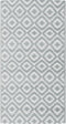 vidaXL - Buitenkleed - ARAKIL - 80x150 - cm - PP - grijs