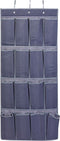 Storage Solutions Deur/Kast Organizer - Hangend - 16 Vakken - Antraciet Grijs - 45 x 110 cm