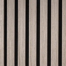 WallArt - Akupanelen - 4 - st - akoestisch - grijs - eiken