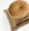 Dutch Decor BURTO - Kussenhoes 60x60 cm - gewassen katoen - Tobacco Brown - bruin - met rits - zonder binnenkussen