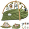 Bolke - Baby Speelmat & Speelkleed - Luxe Babygym met 6 Afneembare Speeltjes - Bladvorm