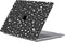 Lunso Geschikt voor MacBook Pro 13 inch M1/M2 (2020-2022) cover hoes - case - Terrazzo Bergamo