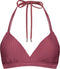 Beachlife Dark Rose - Halter bikinitop - Voorgevormde cups en beugel - Maat 80D