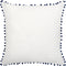DANDELION - Sierkussen set van 2 - Donkerblauw - 45 x 45 cm - Polyester
