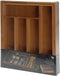 Excellent Houseware Bestekbak hout uitschuifbaar