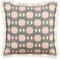 DIANTHUS - Sierkussen set van 2 - Grijs/Beige - 60 x 60 cm - Polyester