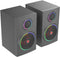 Genesis HELIUM 300BT - Speakers 2.0 - Bluetooth 5.0 ARGB - Zwart