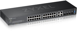 ZyXEL GS2220-28 - Managed Switch - 24x 1Gbps Ethernet + 4x Combo SFP