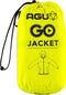 AGU GO Regenjas Essential - Waterdicht en Ademend Fietsjack - Geel - XXL
