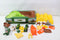 Klein Toys John Deere - Zand- en waterspeeltafel - 2in1 boerderij met afneembare bassins - Groen Geel - 64x46x60 cm