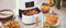 Philips HD9255/30 - Heteluchtfriteuse - 4.1 liter - 1400 Watt - Wit