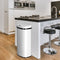 Automatische Prullenbak - Sensorprullenbak - 70 Liter - Wit - Rechthoek