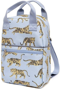Petit Monkey kinderrugzak tijger grijs S