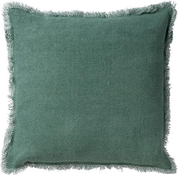 Dutch Decor BURTO - Sierkussen van gewassen katoen Jadeite 45x45 cm - Inclusief binnenkussen