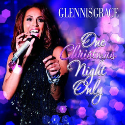 Glennis Grace - One Christmas Night Only - CD met kerstsongs - beschadigde hoes