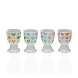 Set van koffiekopjes Versa Porselein 4 Onderdelen
