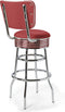 Bel Air Retro Barkruk BS-29CB Rood