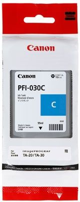 Canon PFI-030C - Inktcartridge - 55ml - Cyaan