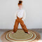 Tapis Petit Vloerkleed - Jute Tess Rust