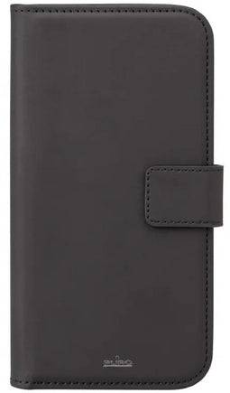Puro PUIPC15P61BOOKC3BLK - Smartphonehoesje - Kunstleer met 3 kaartzakken - Zwart