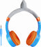 Mobilize Over Ear Kinder Koptelefoon | Max. 85 dB | Ideeal voor Kinderen tot 8 Jaar |Bluetooth 5.3 | Aux-Kabel | Haai Ontwerp | Blauw