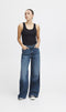 Ichi IHTWIGGY WIDE - Dames Broek - Maat 28/34 - Stone wash