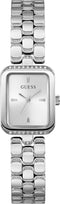 Guess Isla GW0865L1 - Polshorloge - Staal - Ø 25 mm - Zilverkleurig