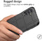 iMoshion Hoesje Geschikt voor Samsung Galaxy A14 (4G) Hoesje Siliconen - iMoshion Rugged Shield Backcover - Zwart
