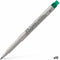 Markeerstiften Faber-Castell Multimark 1524 Groen (10 Stuks)