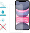 iMoshion Hoesje met screenprotector Geschikt voor iPhone 11 Hoesje met screenprotector - iMoshion Softcase Backcover + Glas Screenprotector smartphone - Transparant