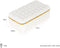 Richmond Opberg box Cobe wit klein (White)