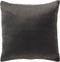 Dutch Decor NISA - Buitenkussen 45x45 cm - waterafstotend en uv-bestendig - Charcoal Gray - antraciet