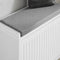 SoBuy FSR98-W - Schoenenbank - Gewatteerd kussen - Wit 60x26x46 cm